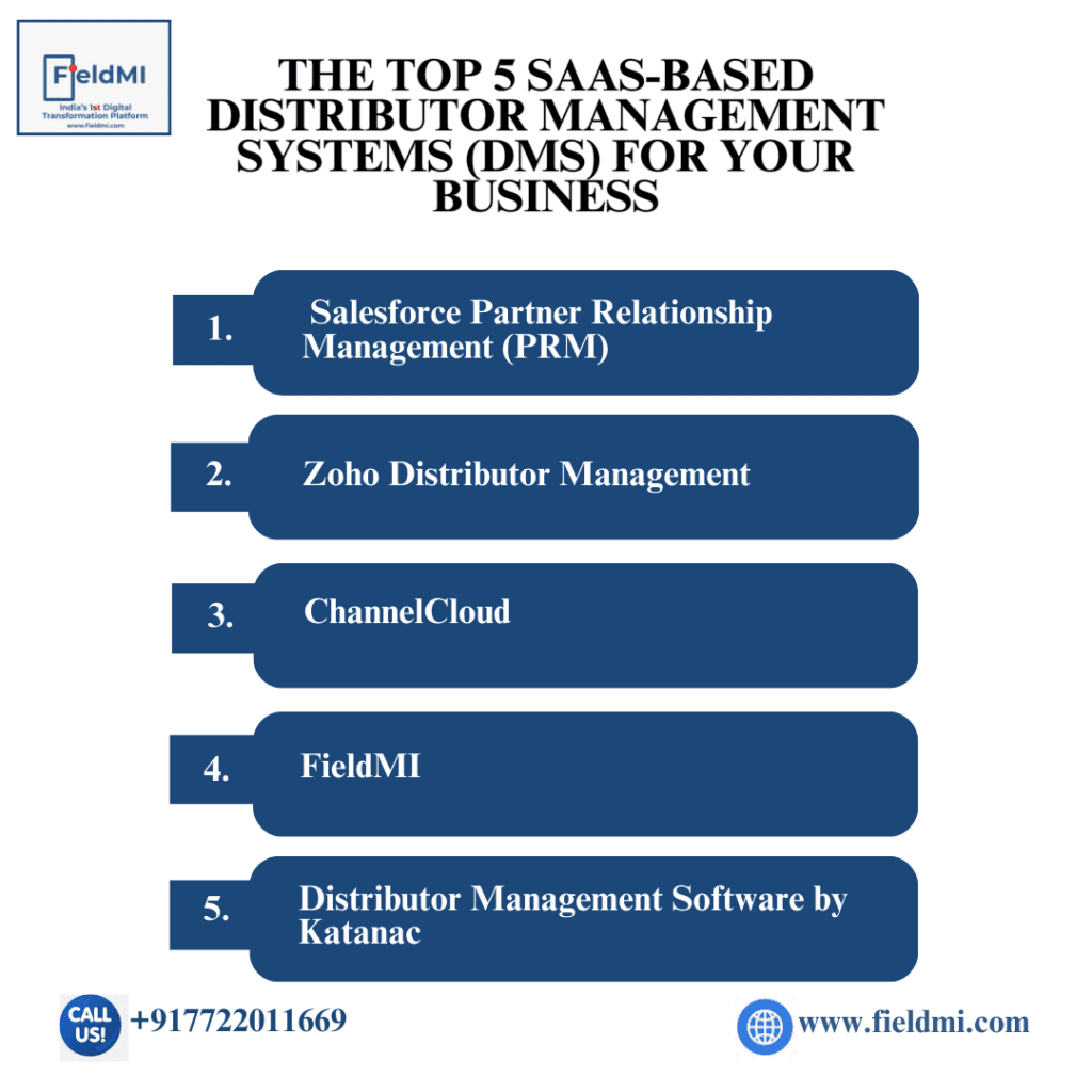 The Top 5 SaaS-Based Distributor Management Systems (DMS) for Your Business