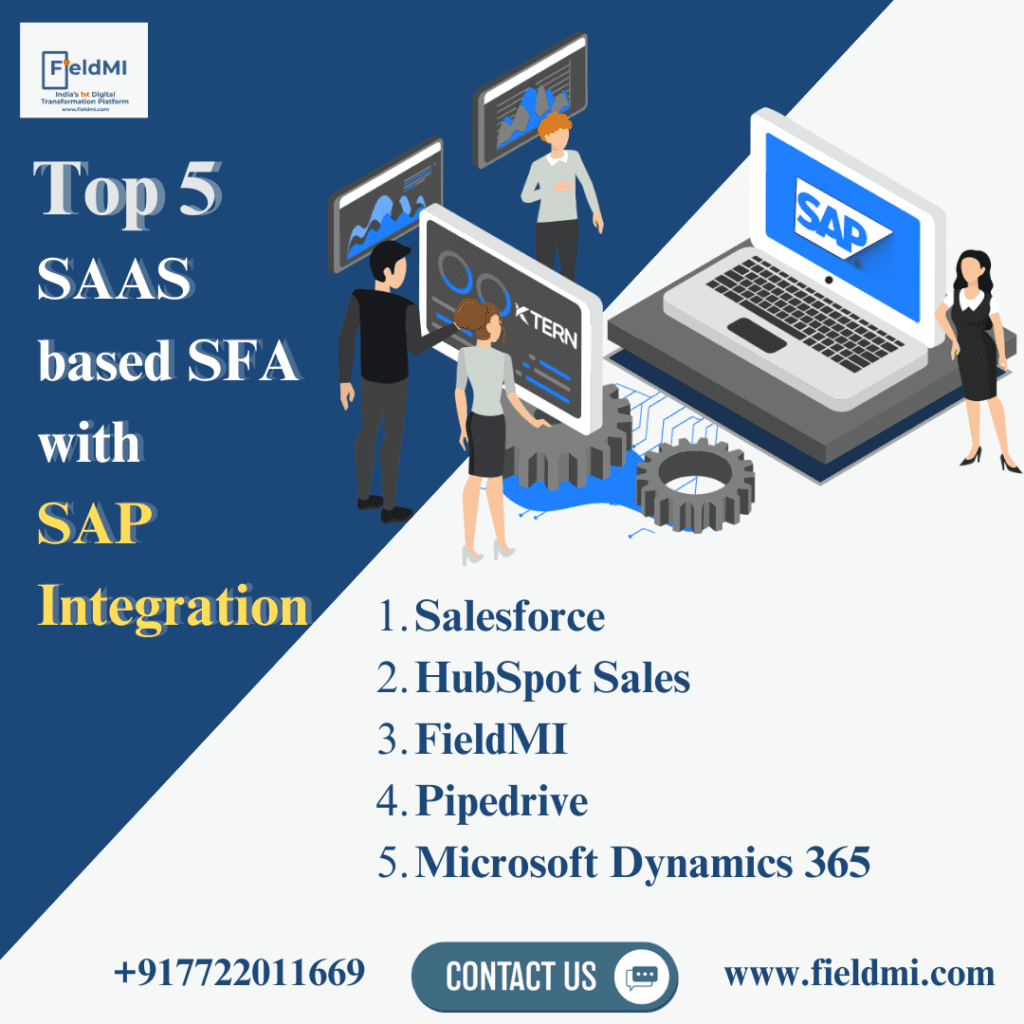 Top 5 SaaS-Based SFA Solutions with SAP Integration